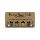 Search for stars return address labels Rustic