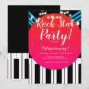 Search for piano birthday invitations Musical