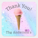 Search for thank you gender reveal stickers Pink and blue