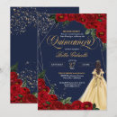 Search for 5x7 beauty and the beast invitations Enchanted rose