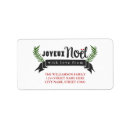 Search for joyeux noel return address labels French