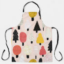 Search for autumn tree aprons Abstract