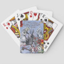 Search for mad hatter playing cards White rabbit
