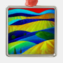 Search for rainbow colors christmas tree decorations Nature