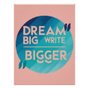Search for dream big posters Inspiration