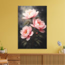 Search for peony canvas prints Floral