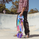 Search for vibrant skateboards Abstract