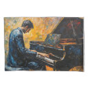 Search for piano key pillowcases Pianist