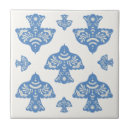 Search for blue cream pattern tiles Vintage