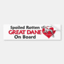 Search for spoiled bumper stickers Dog