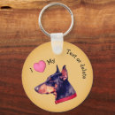 Search for i love my dog key rings Heart
