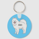 Search for samoyed dog key rings Puppy
