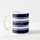 Search for navy and white stripe mugs Modern