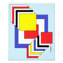 Search for primary colours posters Squares