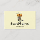 Search for cowboy boots business cards Rustic