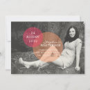 Search for pink orange graduation invitations Senior