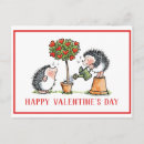 Search for hedgehog valentines day cards Romance