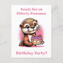 Search for cartoon otter postcards Otters
