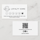 Search for nail loyalty cards Black and white