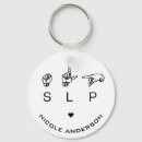 Search for asl key rings Speech pathologist
