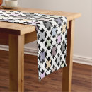 Search for multicolored table runners Pattern