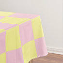 Search for pastel yellow tablecloths Pink
