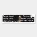Search for afraid bumper stickers Politics