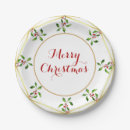 Search for elegant christmas plates Watercolor
