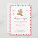 Search for gingerbread birthday invitations Cute