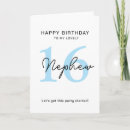 Search for for teenage boy birthday cards Nephew