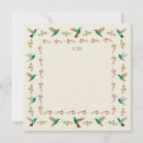 Search for monogram square note cards Border