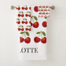 Search for cherry red bath towels Girly