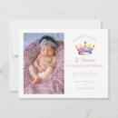 Search for princess birth announcement cards Elegant