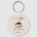 Search for but first coffee key rings Funny