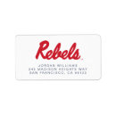 Search for football stickers return address labels University of mississippi