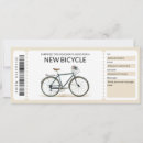 Search for bicycle invitations Watercolor