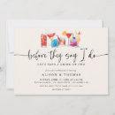 Search for colourful engagement party invitations Watercolor