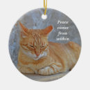 Search for ginger cat christmas tree decorations Feline