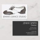 Search for dance studio business cards Tap
