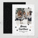 Search for black cat christmas cards Snow