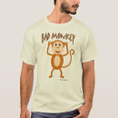 Search for bad monkey tshirts Humour