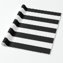 Search for black and white birthday wrapping paper Stripe