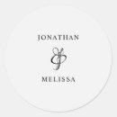 Search for ampersand wedding stickers Classic