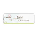 Search for pink bird return address labels Baby