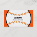 Search for baseball business cards Player