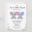 Search for cute elephant baby shower invitations Modern simple