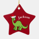 Search for dinosaur santa christmas tree decorations Cute
