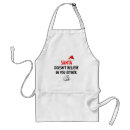 Search for believe aprons Santa