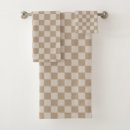 Search for checkered bath towels Family
