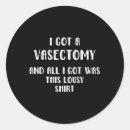 Search for vasectomy stickers Male sterilisation